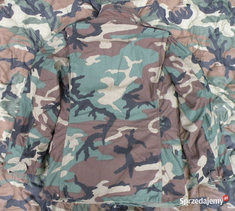 Kurtka m65 Woodland Small Long podpinka 91r