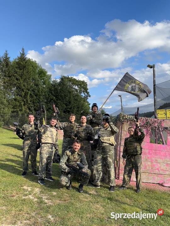 Wieczór kawalerski domek na imprezę paintball Krynica-Zdrój