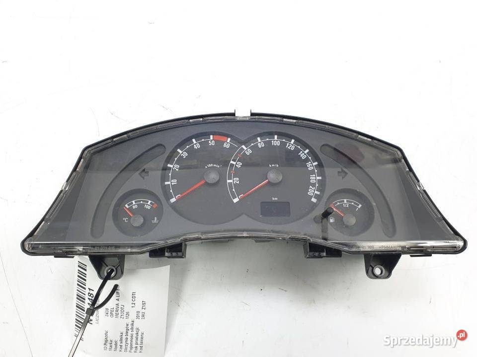 LICZNIK ZEGAR OPEL MERIVA A LIFT 13214764LG kujawsko-pomorskie Lipno