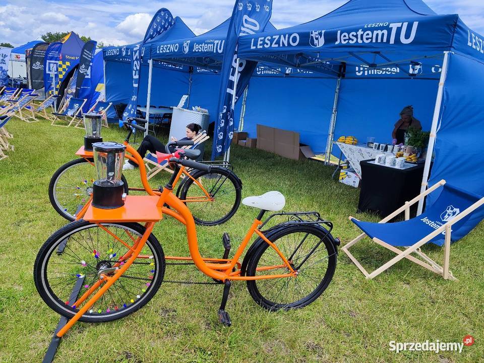 blender bike owocowy rower cocktail bike obsługa Poznań