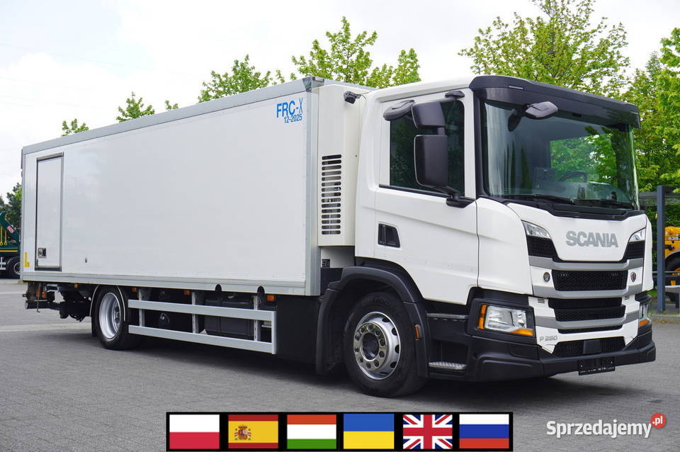 Scania P280 4x2 Chłodnia 17EPAL 140 Hultsteins 8840kg Chłodnie Kraków