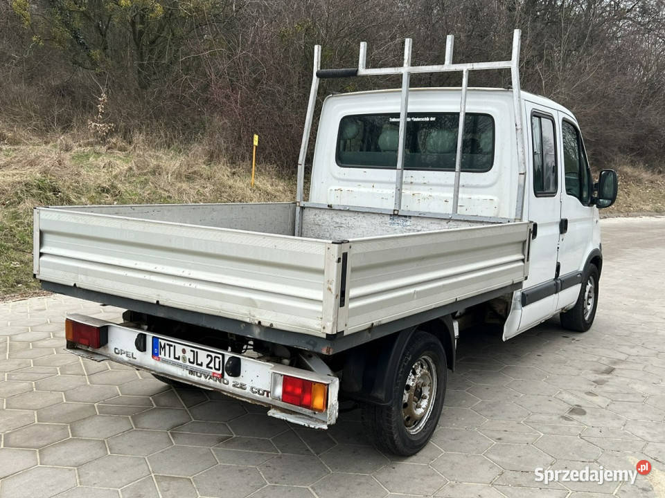 Opel Movano Opel Movano Opłacony Doka 7osoób centralny zamek wielkopolskie Gostyń