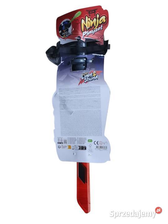 Miecz Świetlny Ninja Światło Dźwięk Strzelający 6 lat+ Cieszyn sprzedam