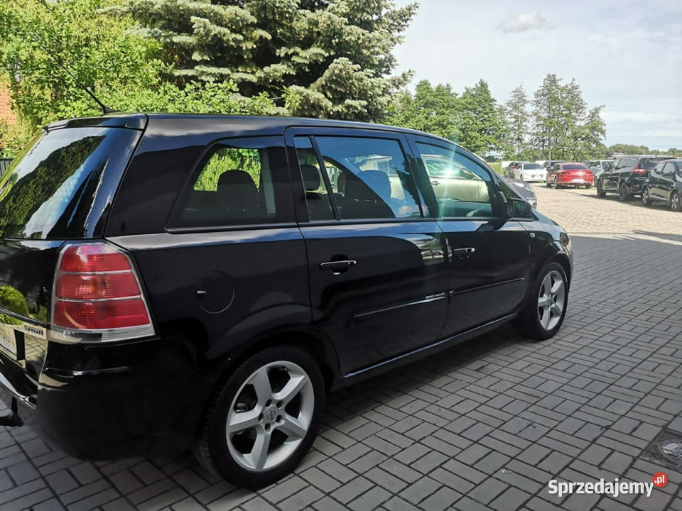 Opel Zafira 19 CDTI 120 Klimatr Navi Temp Isofix wspomaganie kierownicy Strzegom