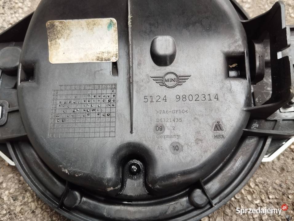 Klamka klapy bagażnika Mini Countryman tył osobowe śląskie Kamieniec