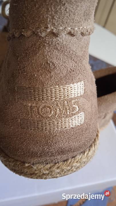 INDIAŃSKIE MOKASYNY Z NATURALNEJ SKÓRY ZAMSZOWEJ inna Piła