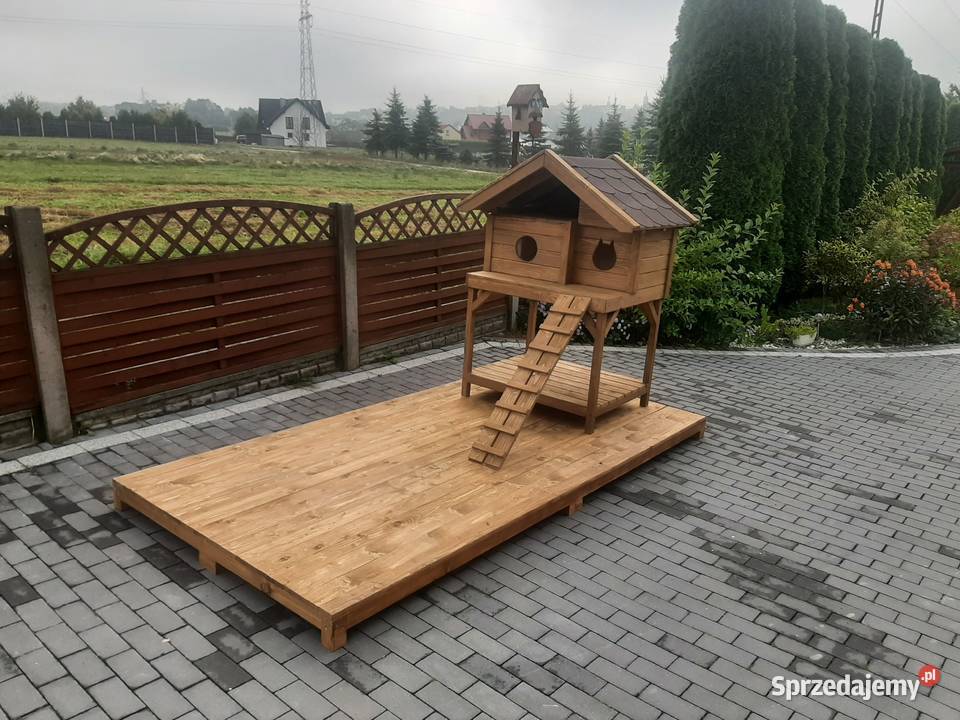 Buda kota z wolierą Jordanów