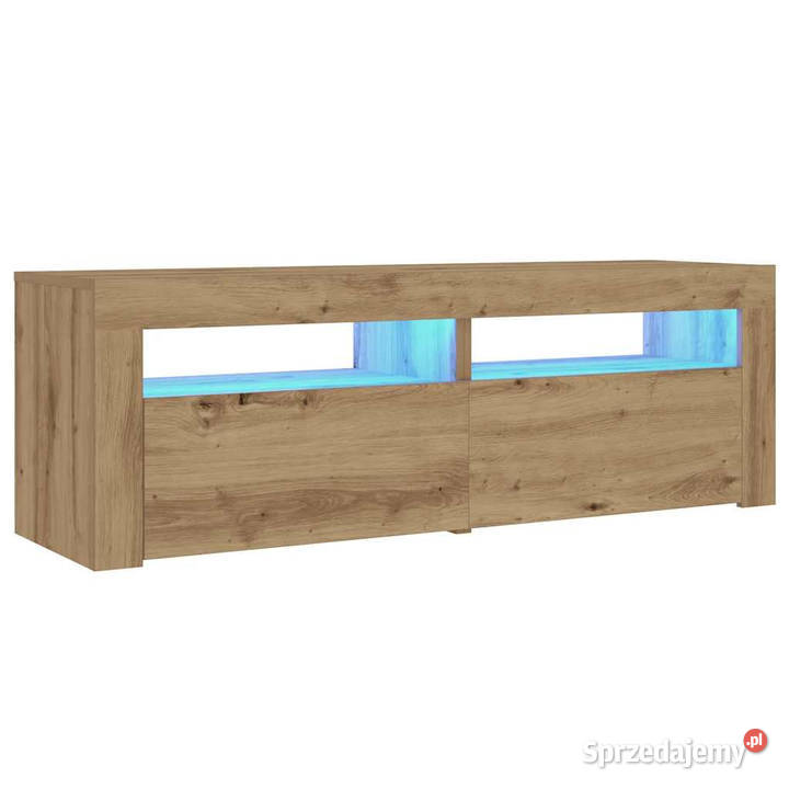 Szafki nocne z LED 2 dąb artisan 60x35x40 Warszawa