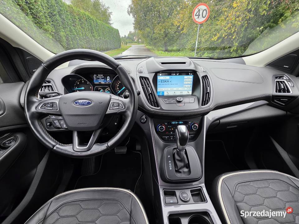 Ford Kuga 20TDCI 1804x4 automat kamera opłacony garażowany Lublin
