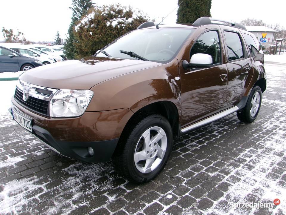 Dacia Duster 16 benzyna Sprowadzona skórzana tapicerka Dolna Grupa