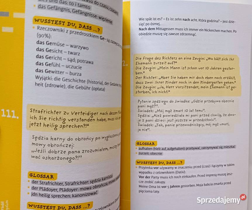 OGARNIJ NIEMIECKI Z HUMOREM Książki do nauki języka obcego