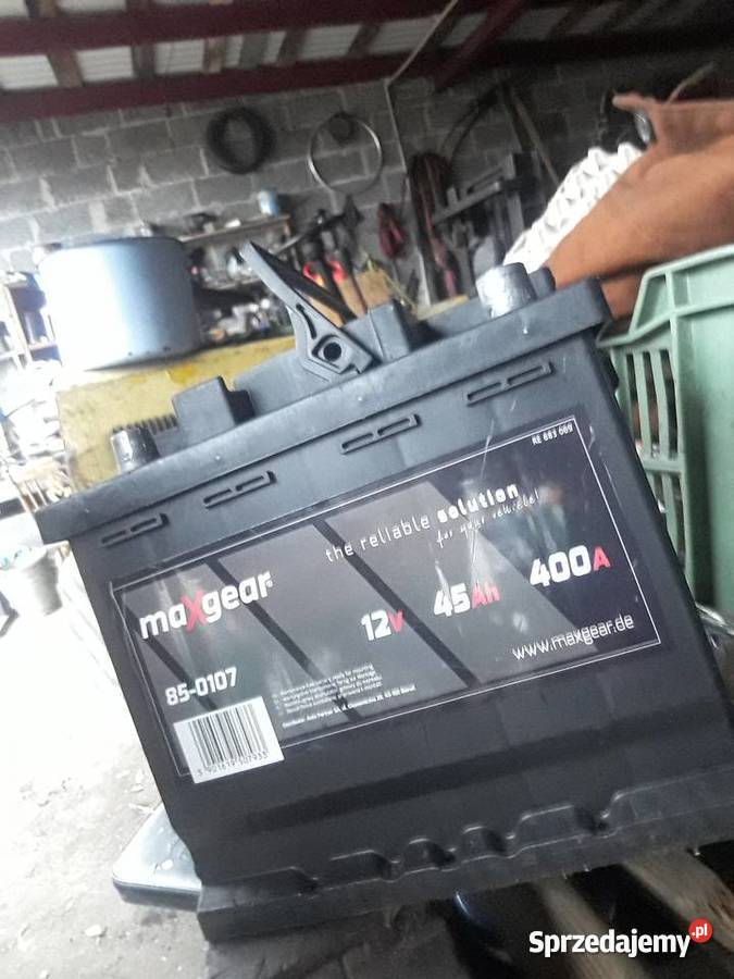 Akumulator 45ah 400 A na gwarancji
