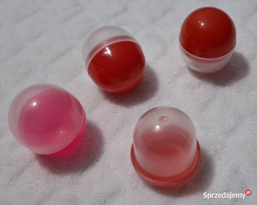 Kapsuły plastikowe zamykane mix czerwone 29 4 Czeladź sprzedam