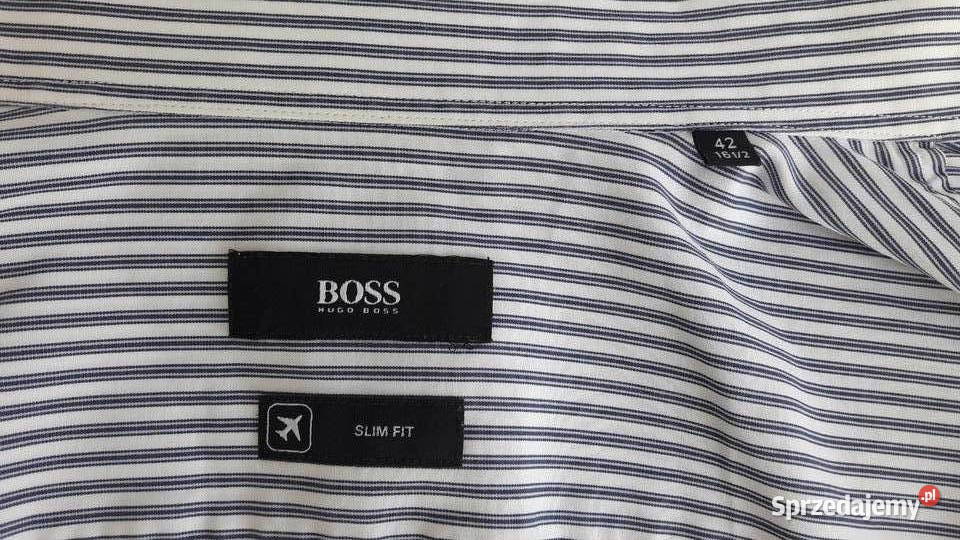 Koszula w paski Hugo Boss Odzież codzienna opolskie Głuchołazy