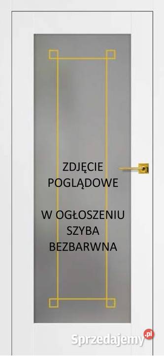 Drzwi wewnętrzne Erkado 80 Lewe Orchidea Białe Krosno