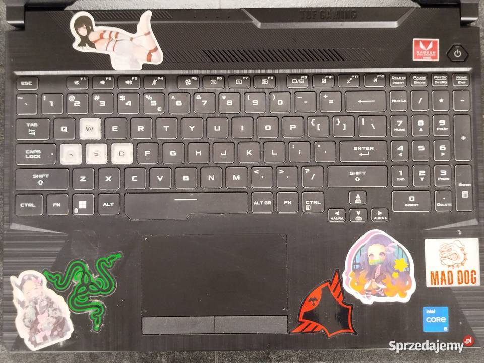 Sprzedam Asus Tuf gaming F15 RTX3050 I5 11400F Gorzów Wielkopolski