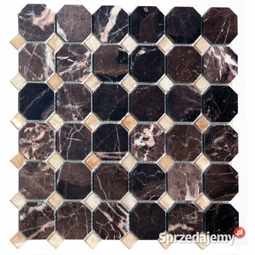 Mozaika kamienna z marmuru HANG BROWNHONEY ONYX Przemyśl