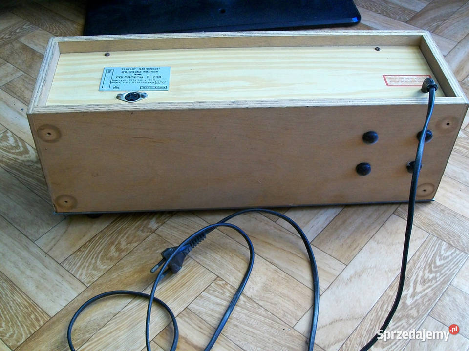 Światła dyskotekowe do magnetofonu analogowego