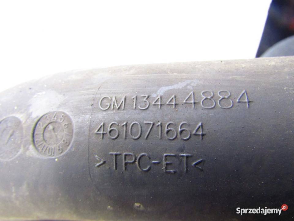 RURKA WĄŻ PRZEWÓD INTERCOOLERA 15 TURBO OPEL lubelskie