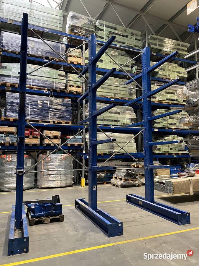 Regał wspornikowy używany H5m dwustronny OKAZJA pomorskie Chojnice