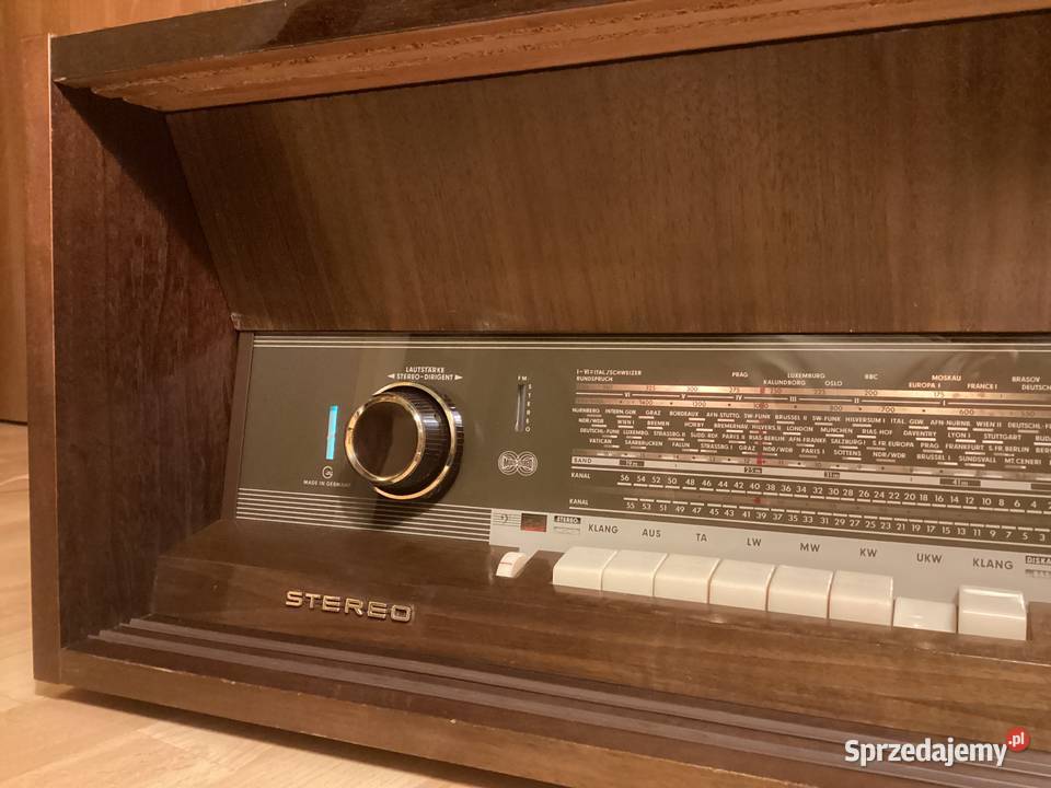 Amplituner Wzmacniacz lampowy GRUNDIG Gdynia