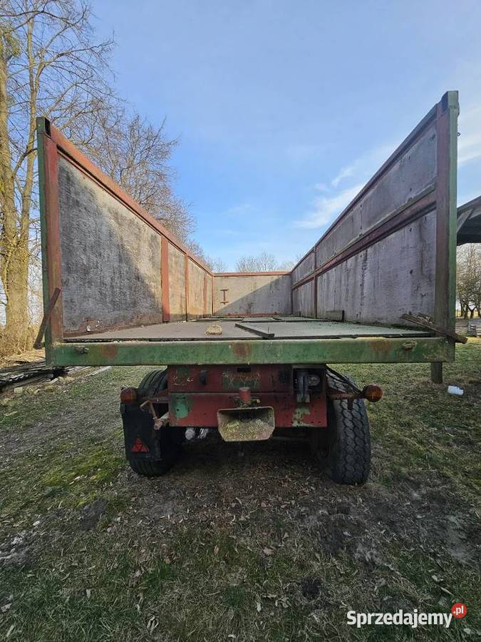 Przyczepa wywrotka z Niemiec 3osiowa idealny lubelskie Podedwórze