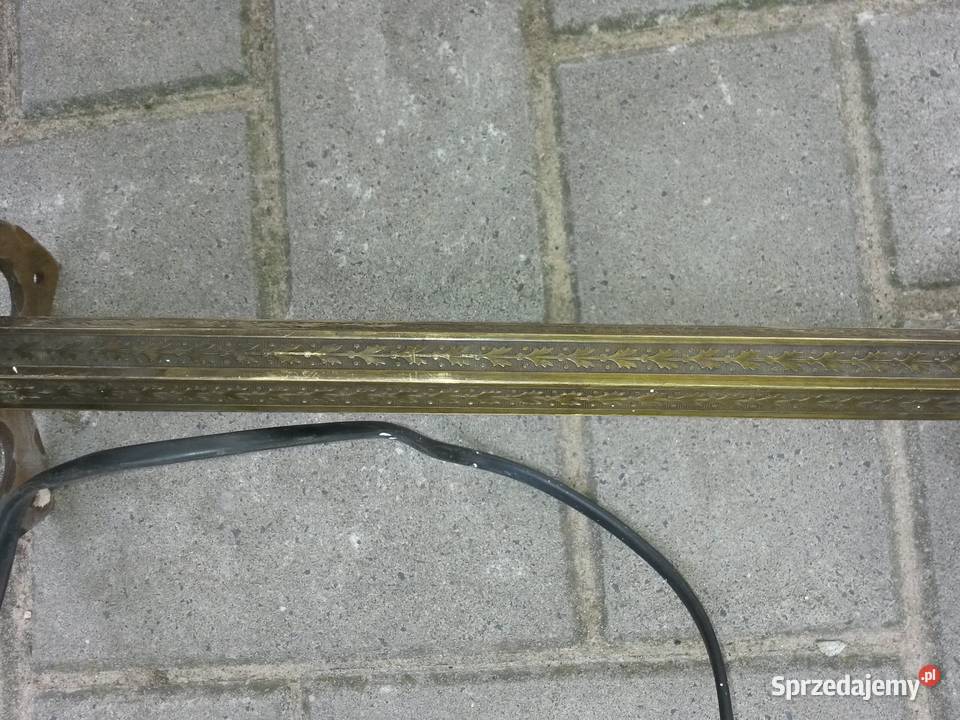 STARA LAMPA Z PRZYKRECANA PODSTAWA wielkopolskie