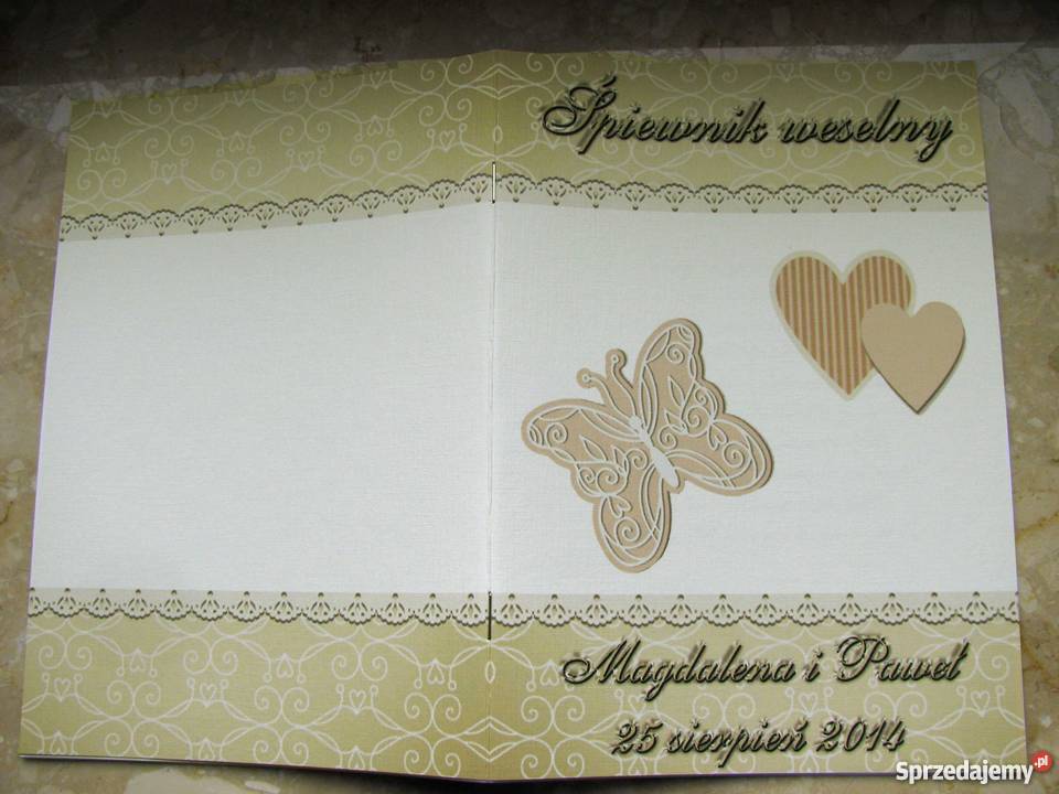 Śpiewnik weselny śpiewniki weselny ślub wesele Inne Rzeszów