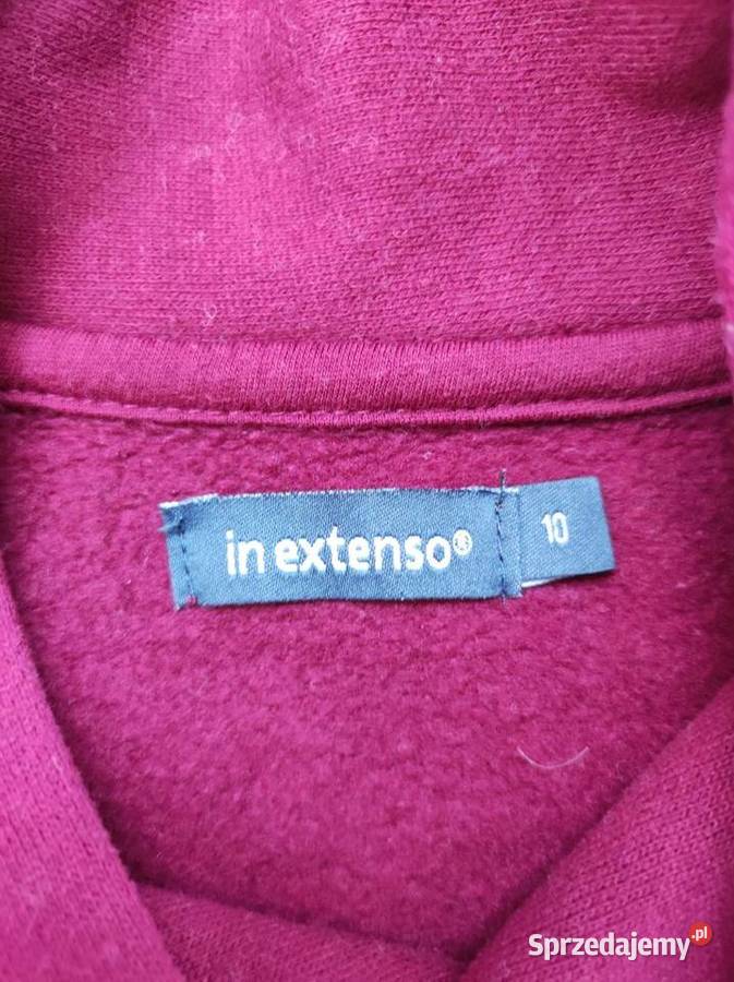 bordowa bluza In Extenso polar dziecięca sweter Kielce sprzedam