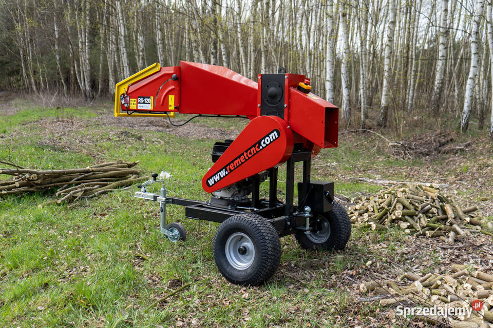 Rębak spalinowy REMET RS120 brutto 9999 podkarpackie Łowisko