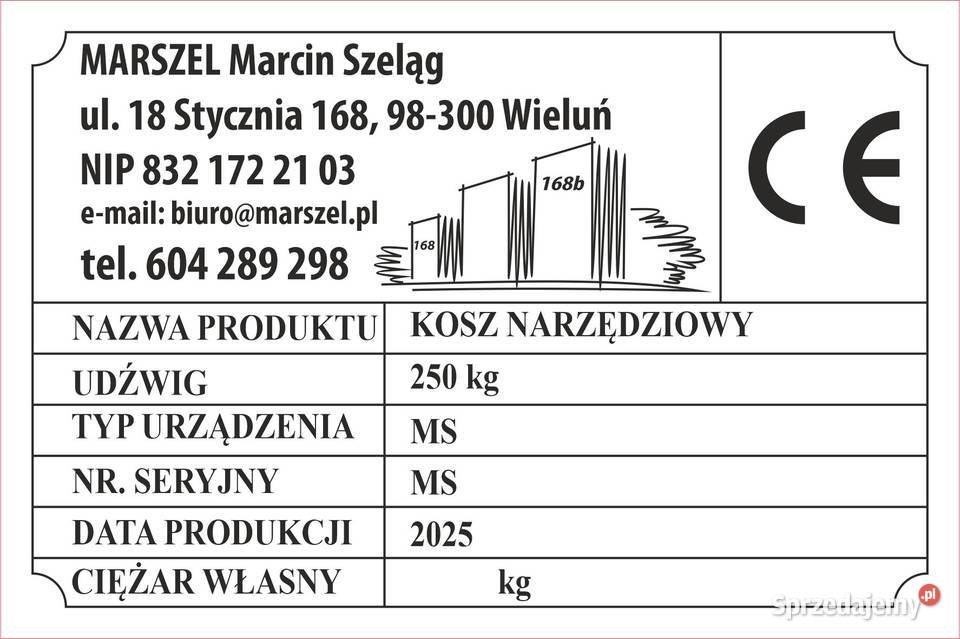 kosz do łądowarki wysokościowy jcb manitou Koparko ładowarki Wieluń