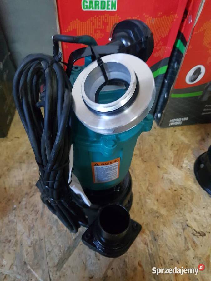 POMPA DO SZAMBA WODY Z ROZDRABNIACZEM WKRĘTKA Elektryczne