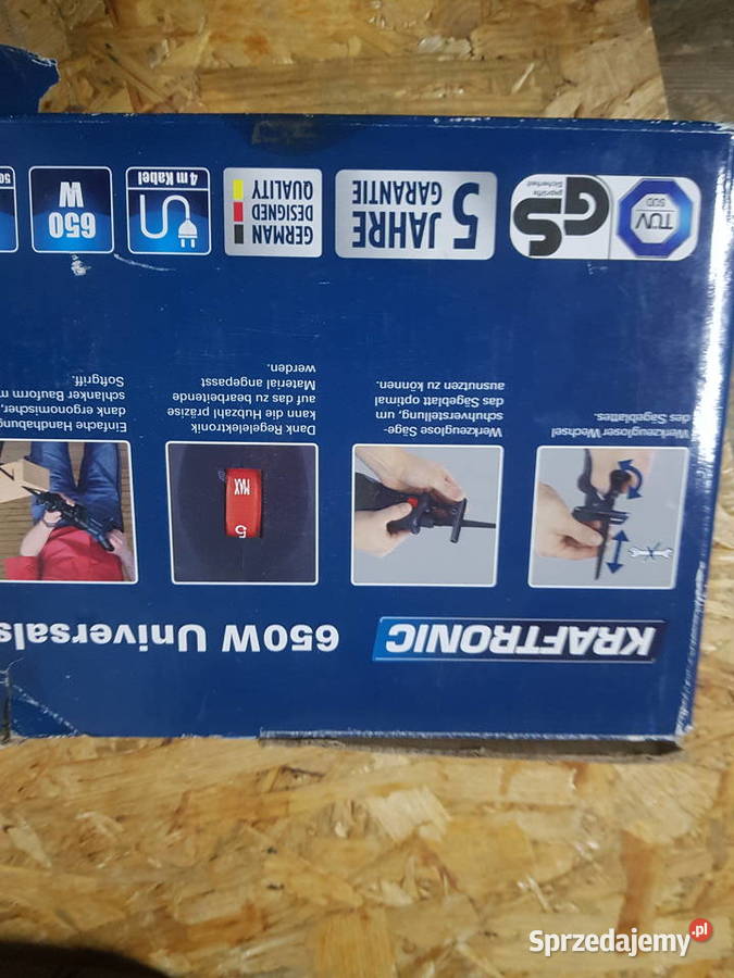 Piła szablasta lisica Einhell Kraftronic KTUS wielkopolskie Głogowa sprzedam