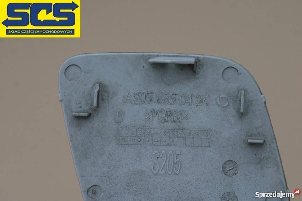 MERCEDES C KLASA W205 KOMBI ZAŚLEPKA HAKA TYŁ Karoseria lubuskie Bieleń