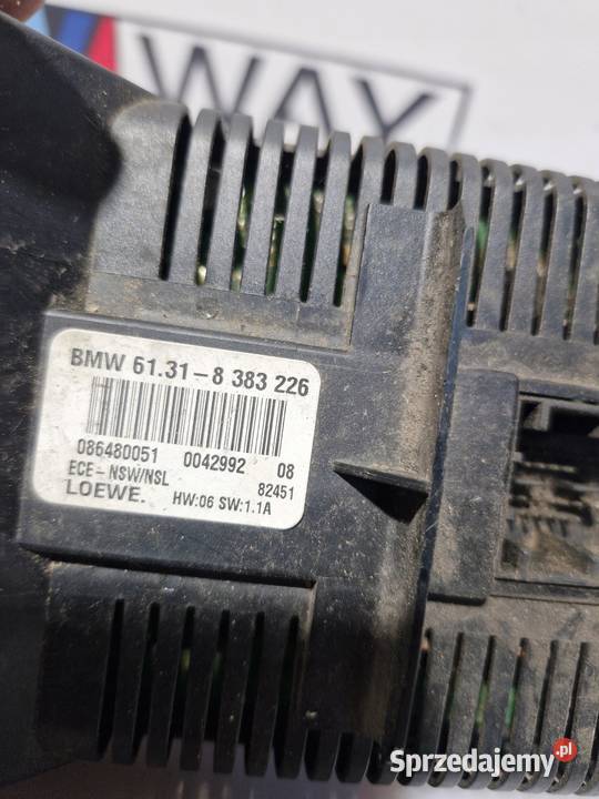 BMW 3 E46 MODUŁ STEROWNIK ŚWIATEŁ EUROPA 8383226