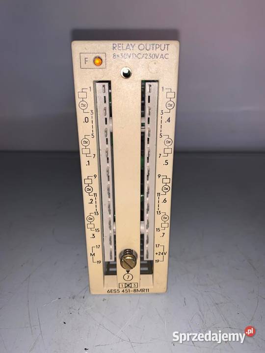 Relay Output 8x 30VDC230VAC 6ES5 4518MR11 mazowieckie Warszawa sprzedam