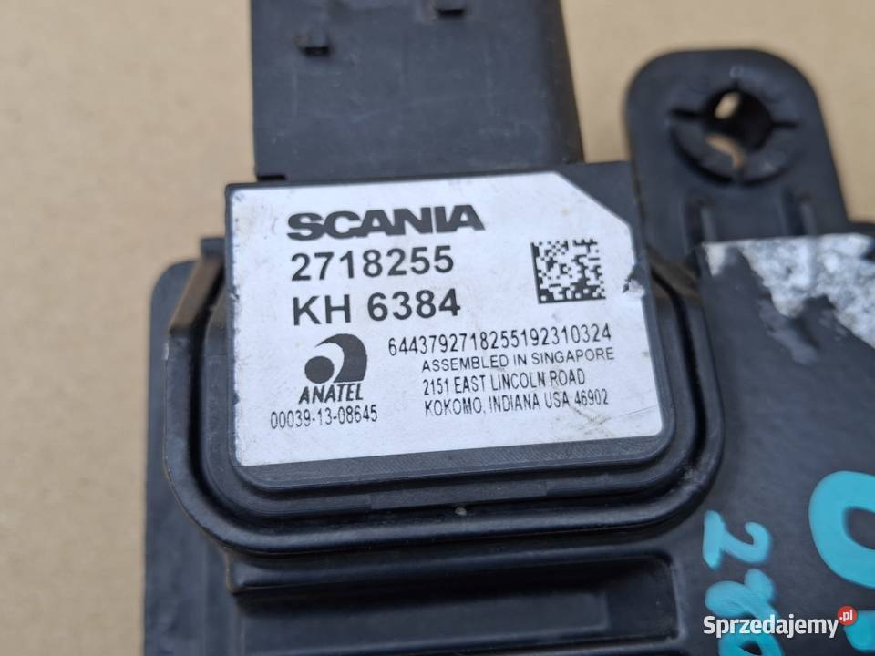 SCANIA R S RADAR SENSOR CZUJNIK ODLEGŁOŚCIOWY Bieleń