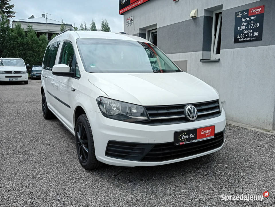 Volkswagen Caddy MAXI 7OSOBOWY IV 2015 Rok produkcji 2019 sprzedam