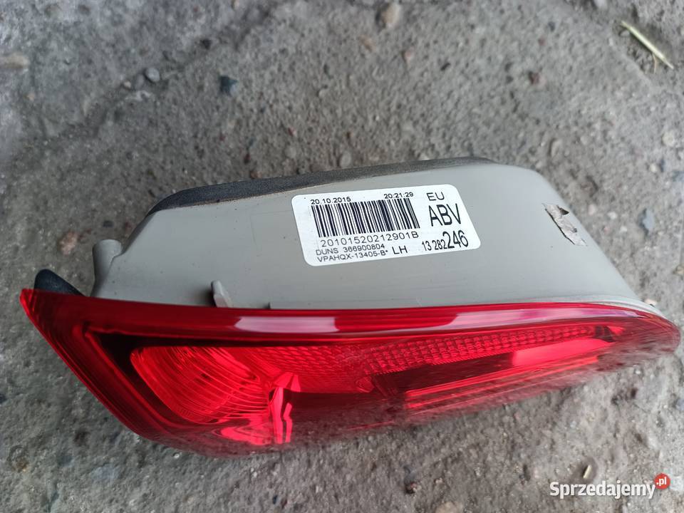 Lampa tylna lewa Opel Astra J kombi lewe kujawsko-pomorskie Buszkowo