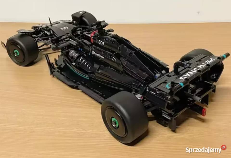 Klocki SuperCar Mercedes bolid F1 AMG 1642elem Pobiedziska