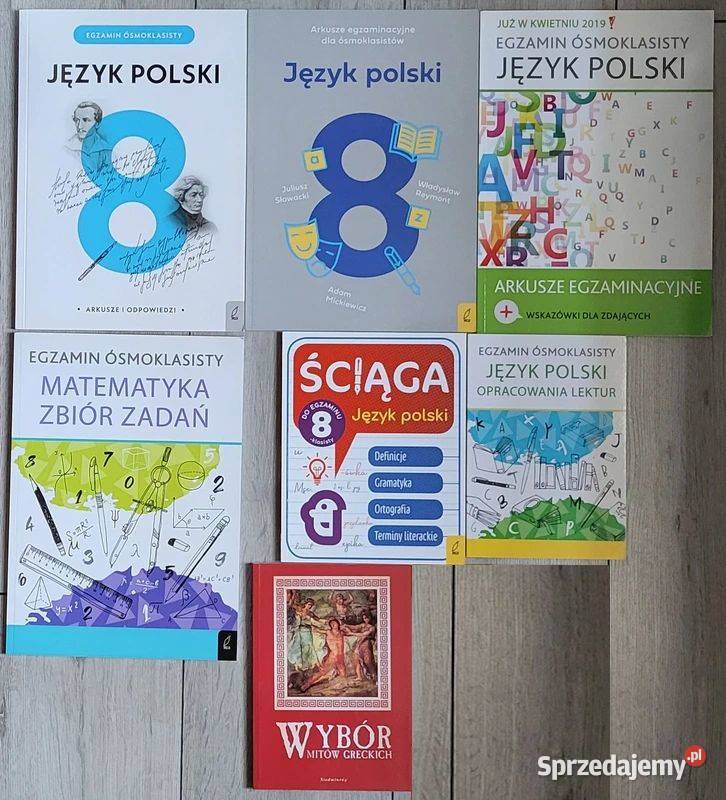 Egzamin ósmoklasisty Język polski Matematyka miękka Ząbki