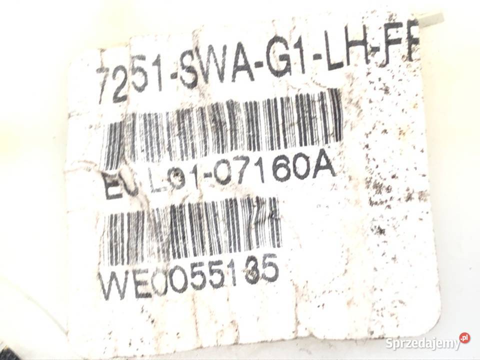 ZAMEK DRZWI LEWY PRZÓD HONDA CRV III SUV sprzedam