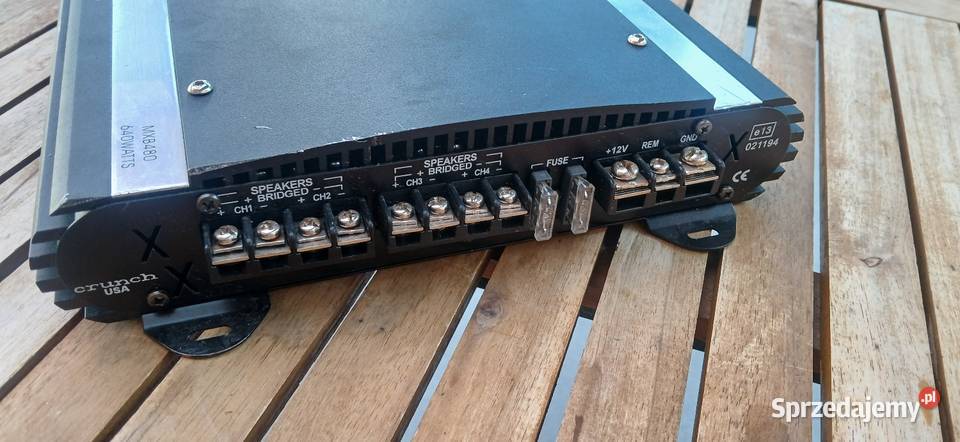 Wzmacniacz crunch MXB480 Jędrzejów