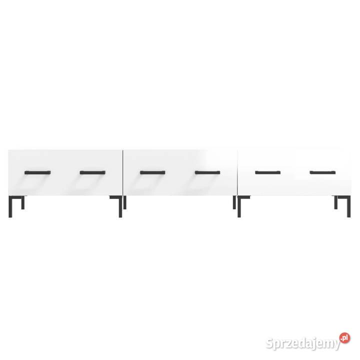 Szafka pod TV wysoki połysk biała 150x36x30 RTV Warszawa sprzedam