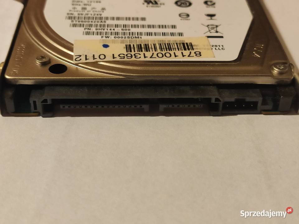 Dysk do laptopa Seagate 500gb 7200 Dyski, napędy i nośniki Lublin