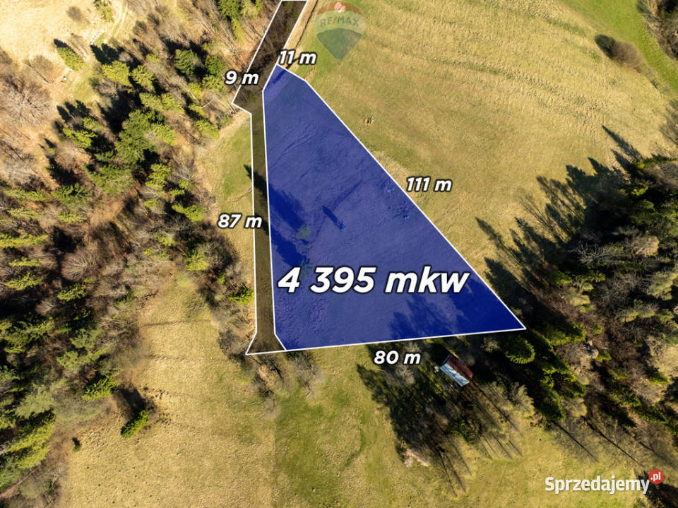 Działka widokowa Szlachtowa ok 4395 m 55m