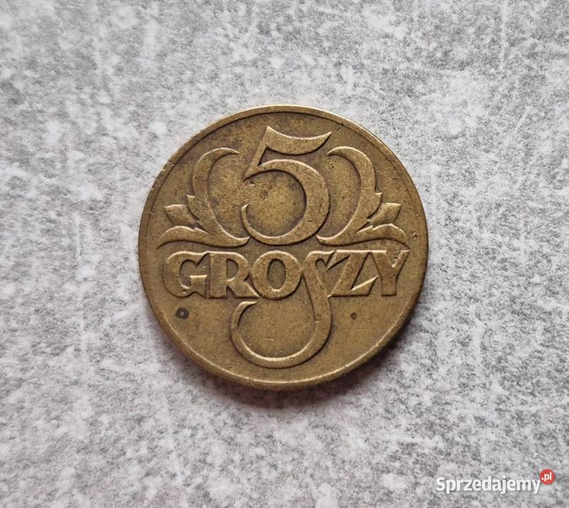 405 POLSKA II RP 5 Groszy 1923 r Wola Kruszyńska