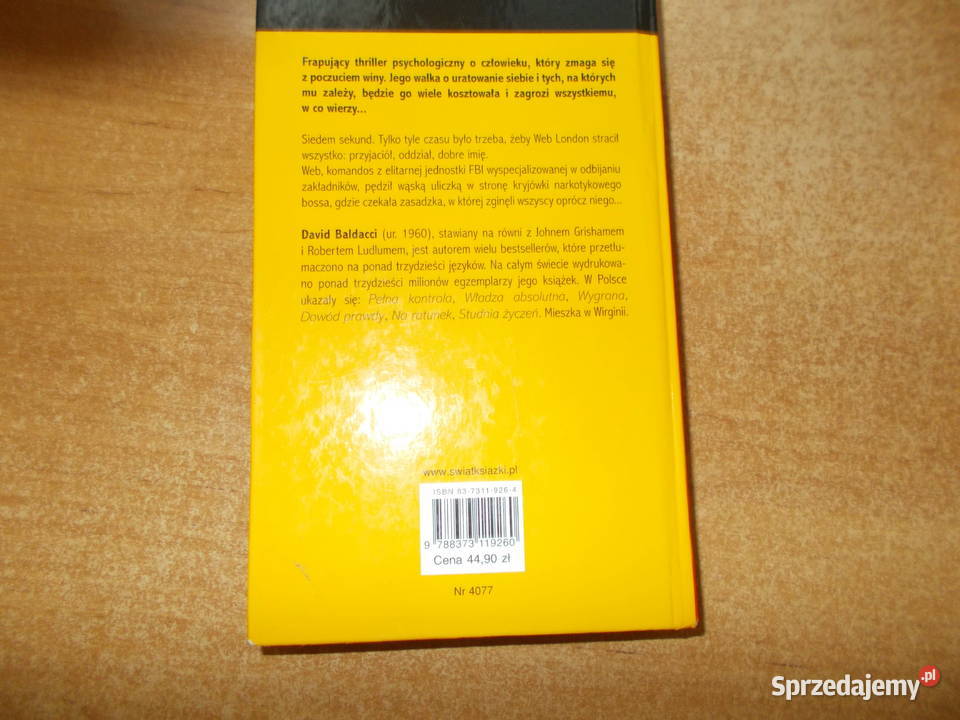 David Baldacci Ten który przeżył Głubczyce
