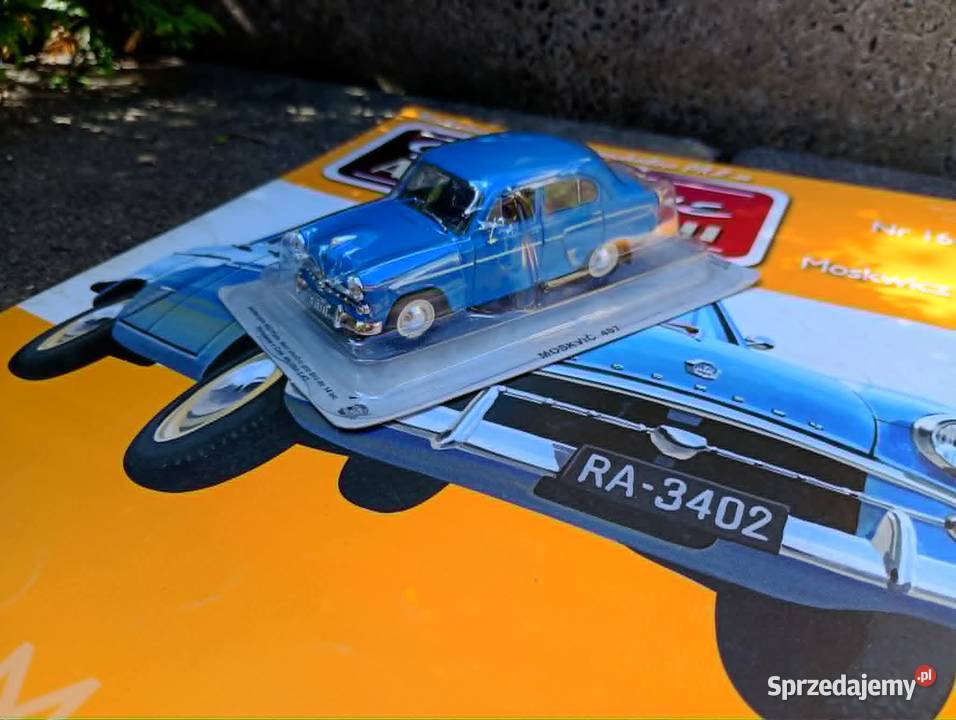 MOSKWICZ 407 model kolekcja 143 kultowe auta Warszawa