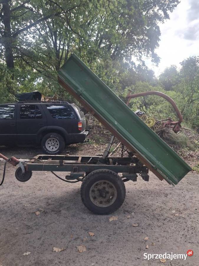 Przyczepa wywrotka 3stronny kipper hydrauliczny Krosno Odrzańskie